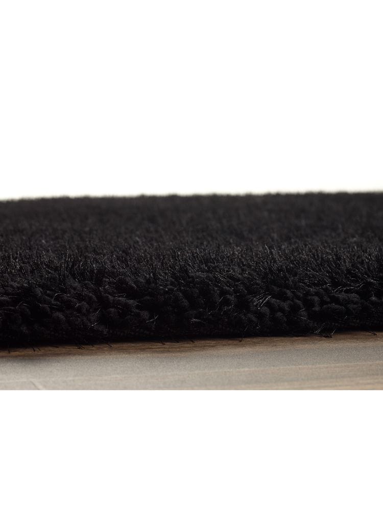 Chicago Rug Chicago Rug Black | Soft Shaggy Rug | Stringers Home
